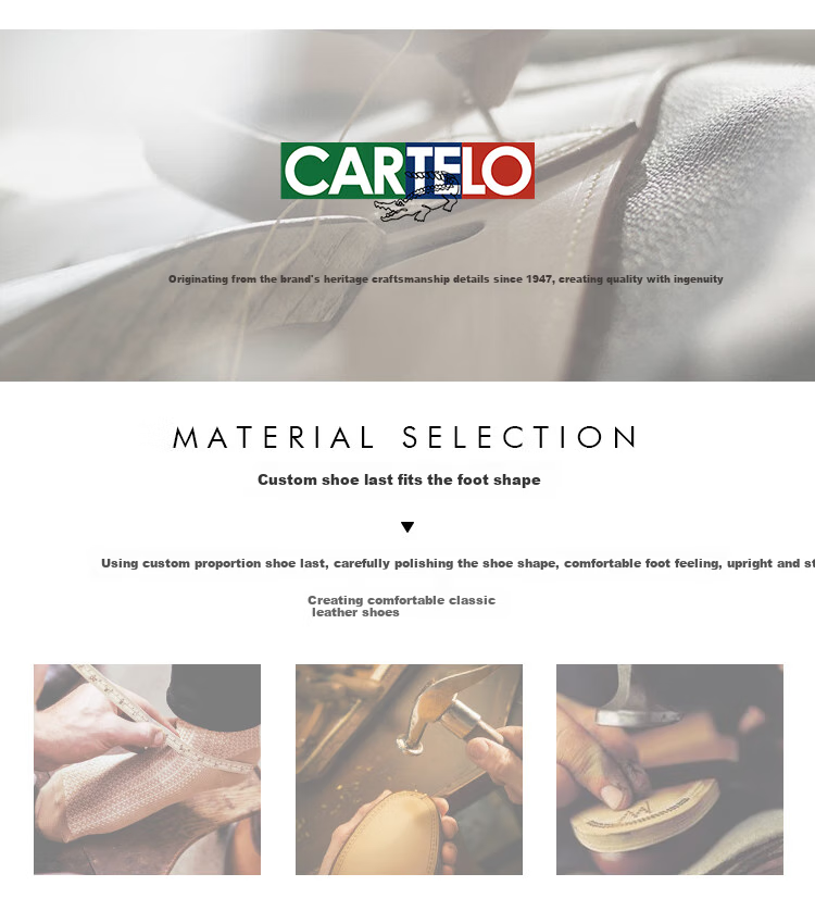 Мужские туфли CARTELO