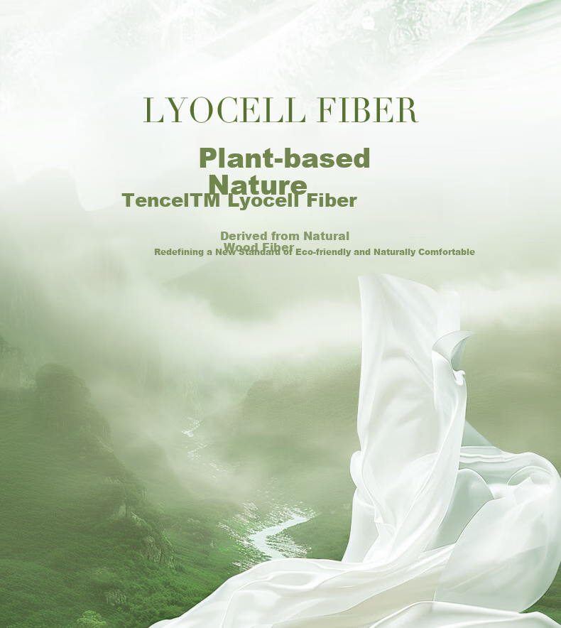 Комплект постельного белья FUANNA, 60s Lyocell Tencel, летний принт, охлаждающий, для односпальной или двуспальной кровати, 203*229 см