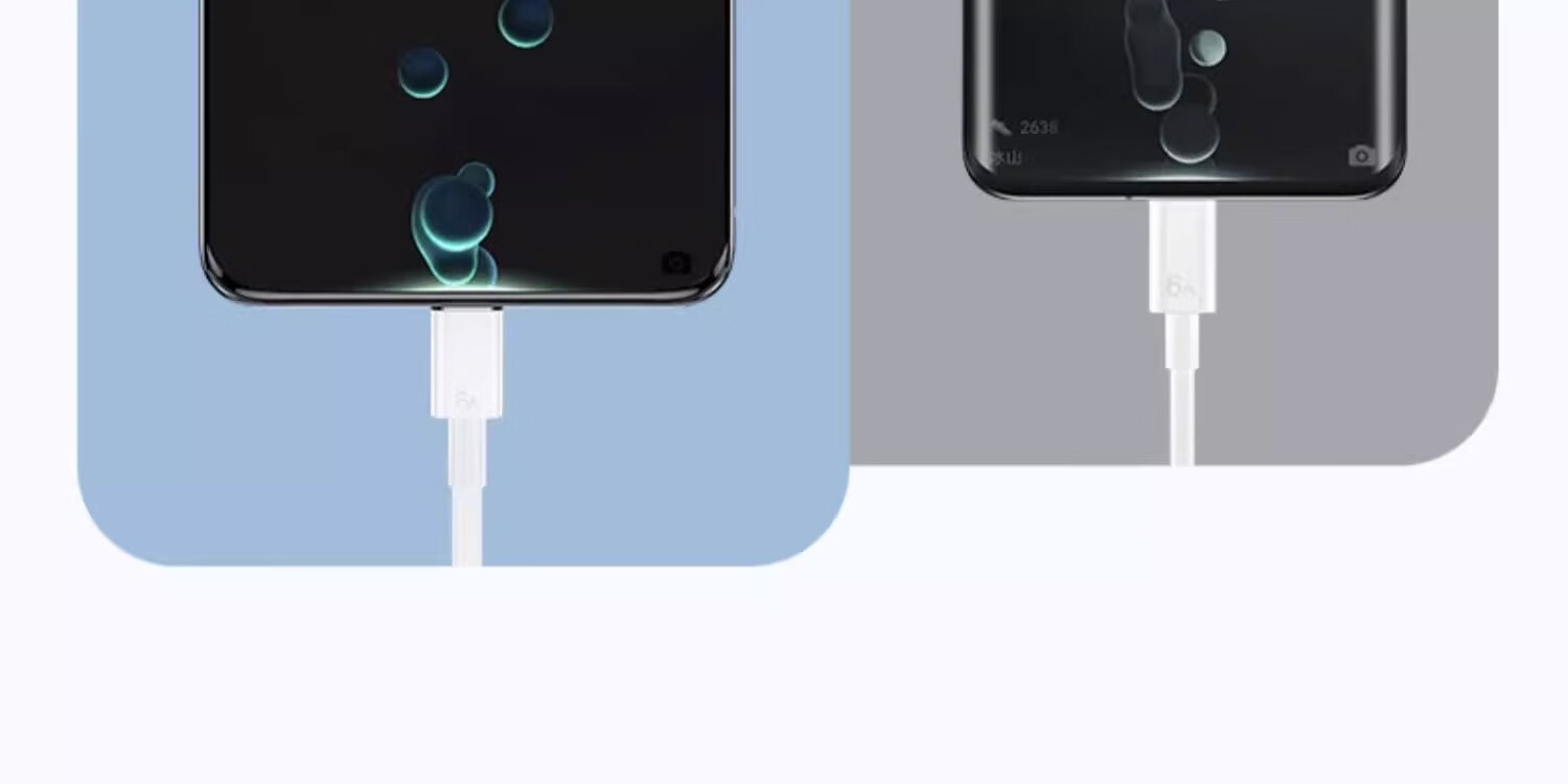 Кабель TAFIQ Type-C, 100W Super Fast Charging, 6A, для Huawei, Honor, OPPO, Xiaomi, 66W Android Phones, USB-C Fast Charging, 1 метр