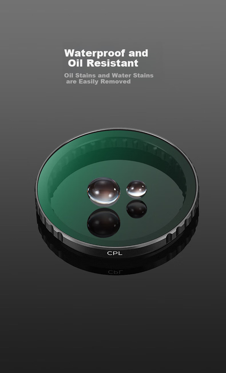 Фильтр K&F CONCEPT CPL для экшн-камер DJI Action 4/5 Pro, поляризационный, ND8&PL, ND16&PL, ND32&PL, ND64&PL, 40мм