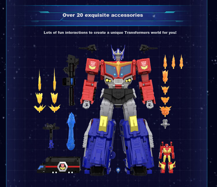 Детская игрушка-трансформер Transformers "Оптимус Прайм" Титан-класс G0470