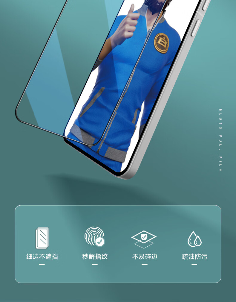 Защитное стекло Lanxingxiansheng для Vivo X200S и Vivo S30, противоударное, антибликовое, защита от отпечатков пальцев