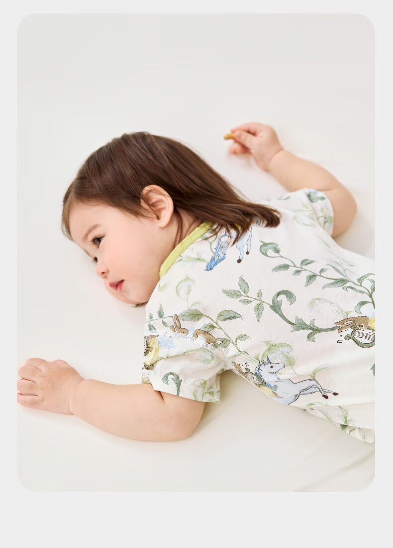 Детский комбинезон Babycare, хлопок, для новорожденных, боди для младенцев, одежда для полного месяца, размер 73 см