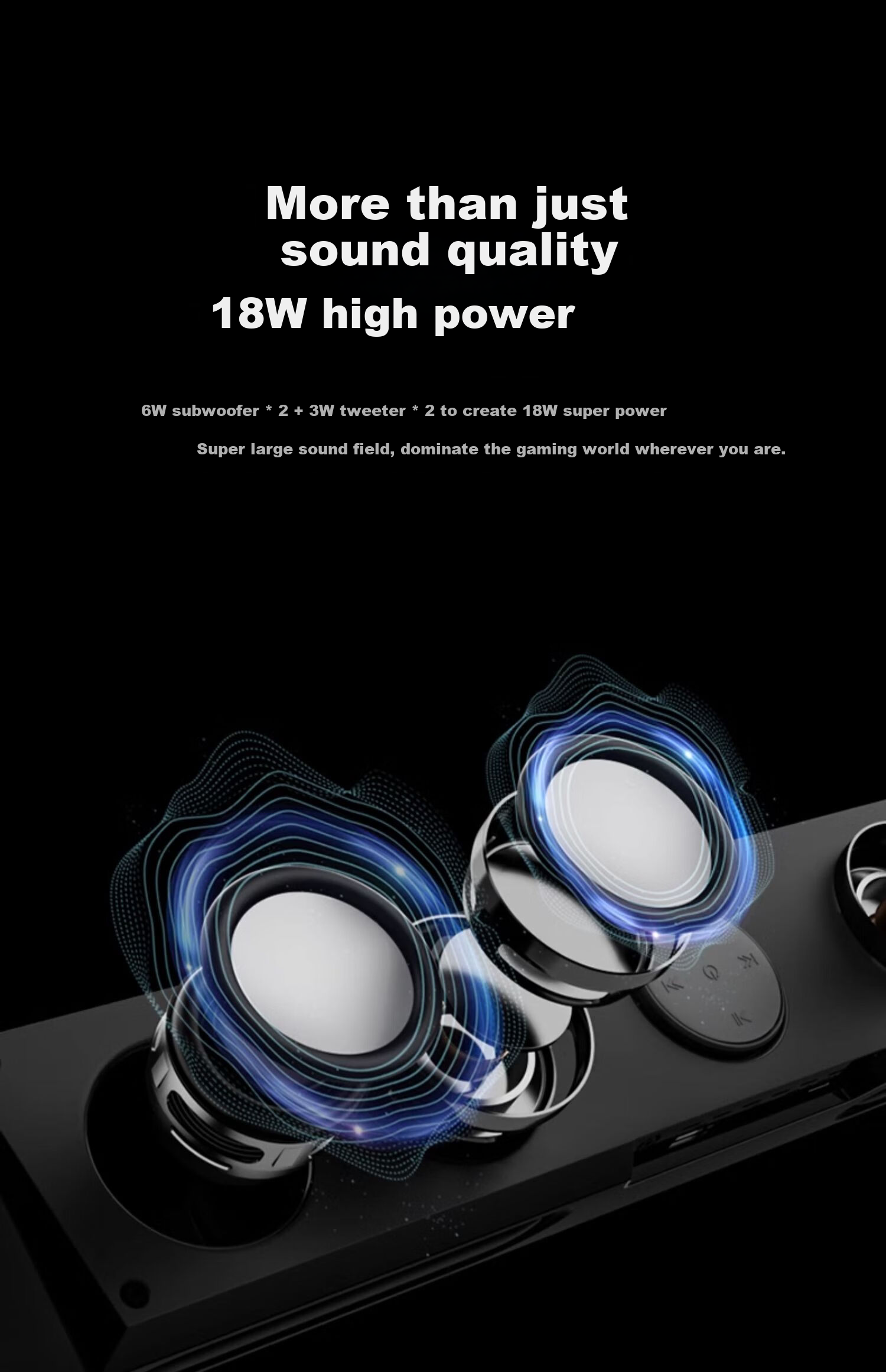 Портативная колонка Soaiy SH18 Bluetooth, караоке, с двумя микрофонами, белая