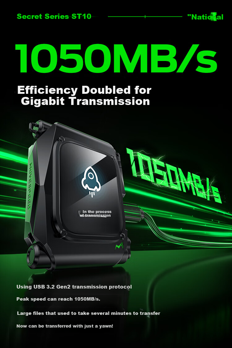 Внешний SSD накопитель MOVE SPEED