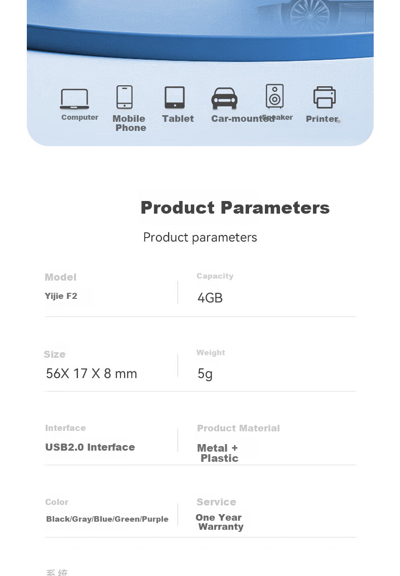 USB-накопитель EAGET 4GB