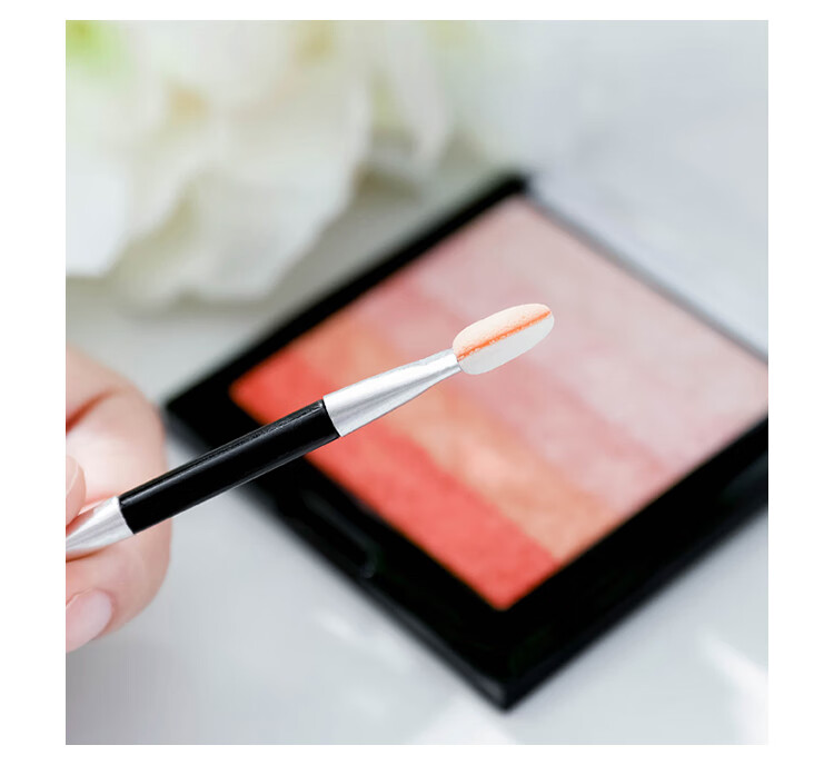 Косметичка UPLUS Double-Ended Eyeshadow Pencil, одноразовая кисть для теней, инструмент для макияжа для ленивых, 20 шт. в коробке