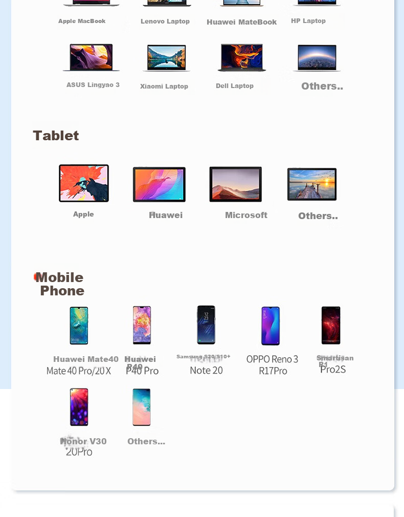 Переходник UNITEK Type-C на HDMI/VGA с PD зарядкой и USB 3.0, для Apple, ноутбуков, смартфонов и планшетов, для подключения к мониторам и проекторам