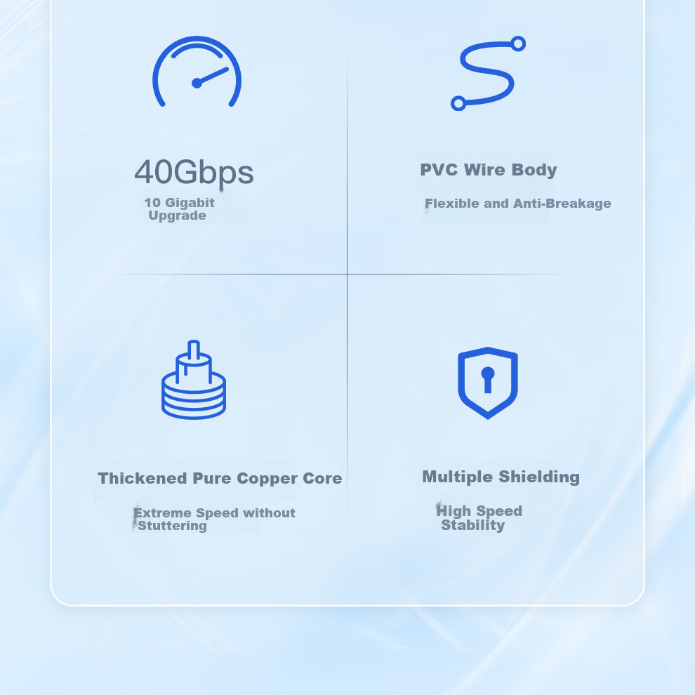 Сетевой кабель ULT-unite CAT8, 10 Gigabit, экранированный, для высокоскоростного интернета, 3 метра, красный