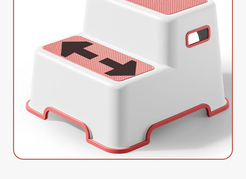 Детская подставка для ног Siwangongli, ступенька для раковины, для чистки зубов и умывания, подставка для унитаза, Коралловый розовый