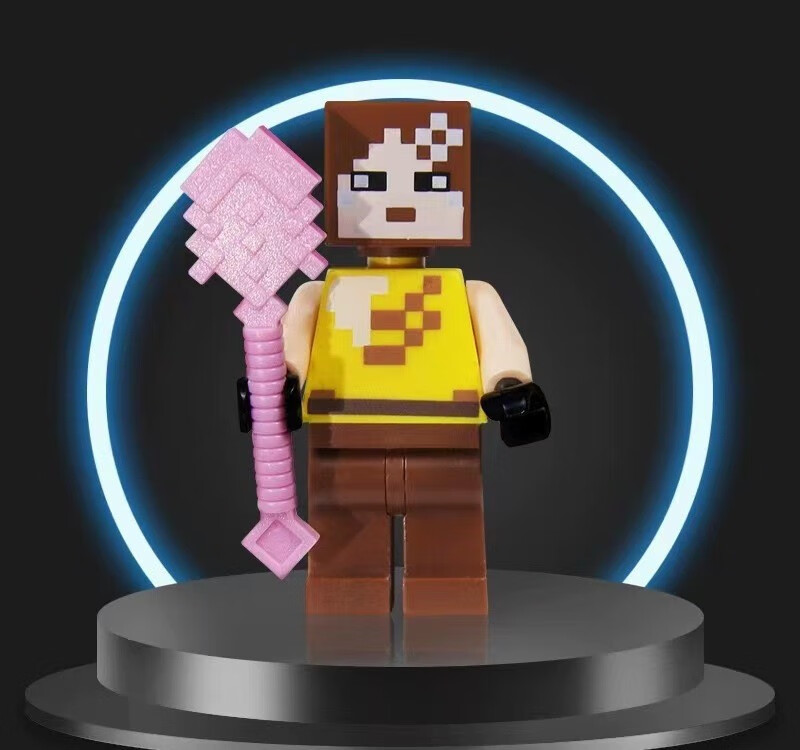 Конструктор JEPPE Minecraft Toy Accessories, совместимый с LEGO, для мальчиков и девочек от 3-6 лет, подарок на Новый год для учеников начальной школы