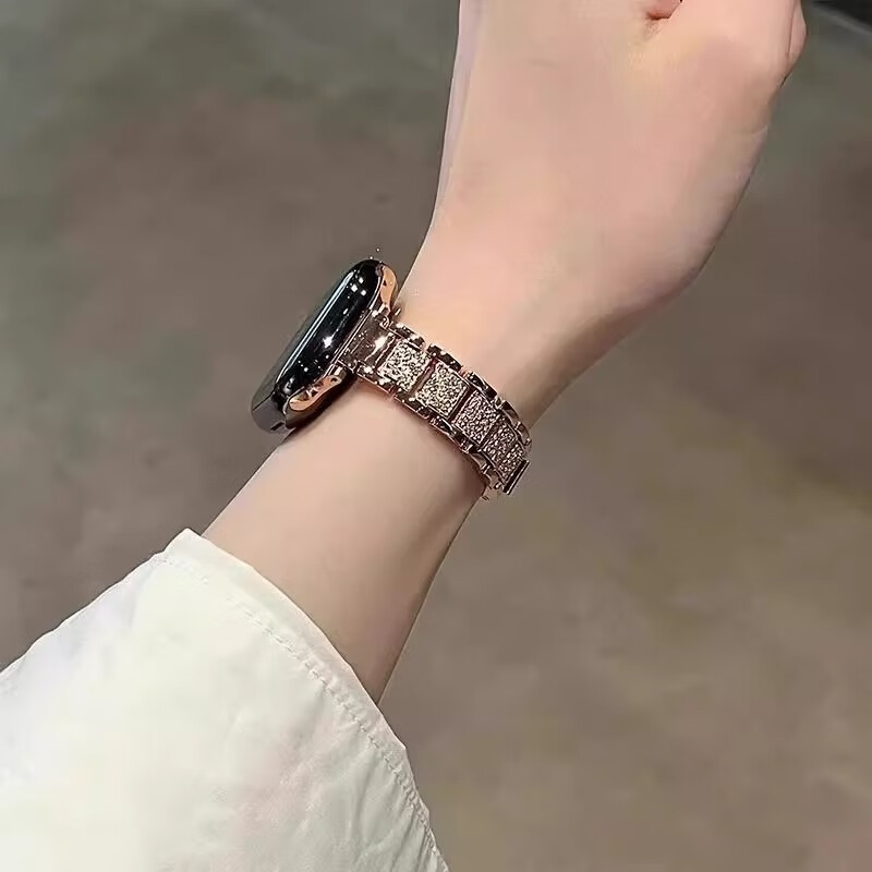 Ремешок CHENSONG для Huawei Watch Fit3/4/4 Pro, металлический, серебристый