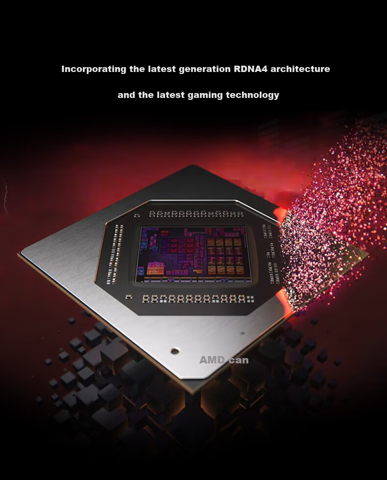 Видеокарта XFX AMD Radeon RX 9070 XT OC Overseas Edition Ultra 16GB GDDR6