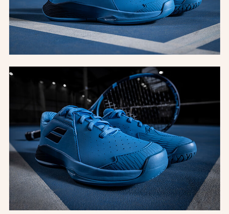 Детские теннисные кроссовки Babolat PROPULSE JR 3 AC, синие, размер 36