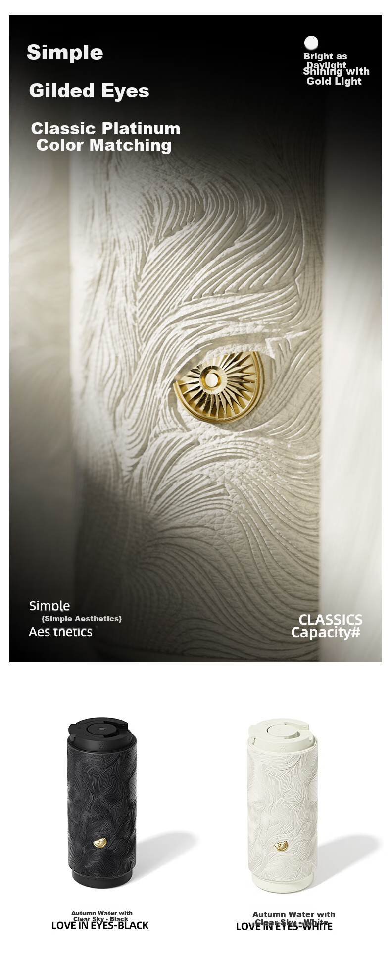 Термокружка ZIPPO Autumn Water, 420 мл, для женщин, стильная портативная кофейная чашка из нержавеющей стали, кружка для пар