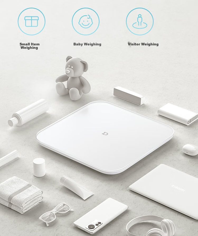 Умные весы Xiaomi Mijia S200, синие, для дома, с высокоточным измерением данных через приложение