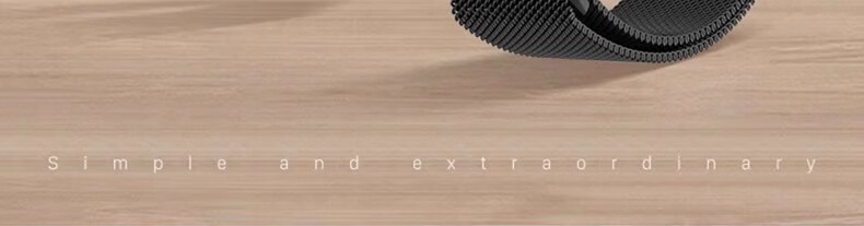 Ремешок CHENSONG для Huawei Band 10, магнитный, миланская петля, черный
