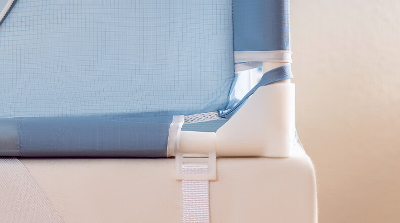 MEDOGA [MAX Square-Top Mosquito Net] Усиленные ремни, защита от падения, толстый и широкий, 2 шт.