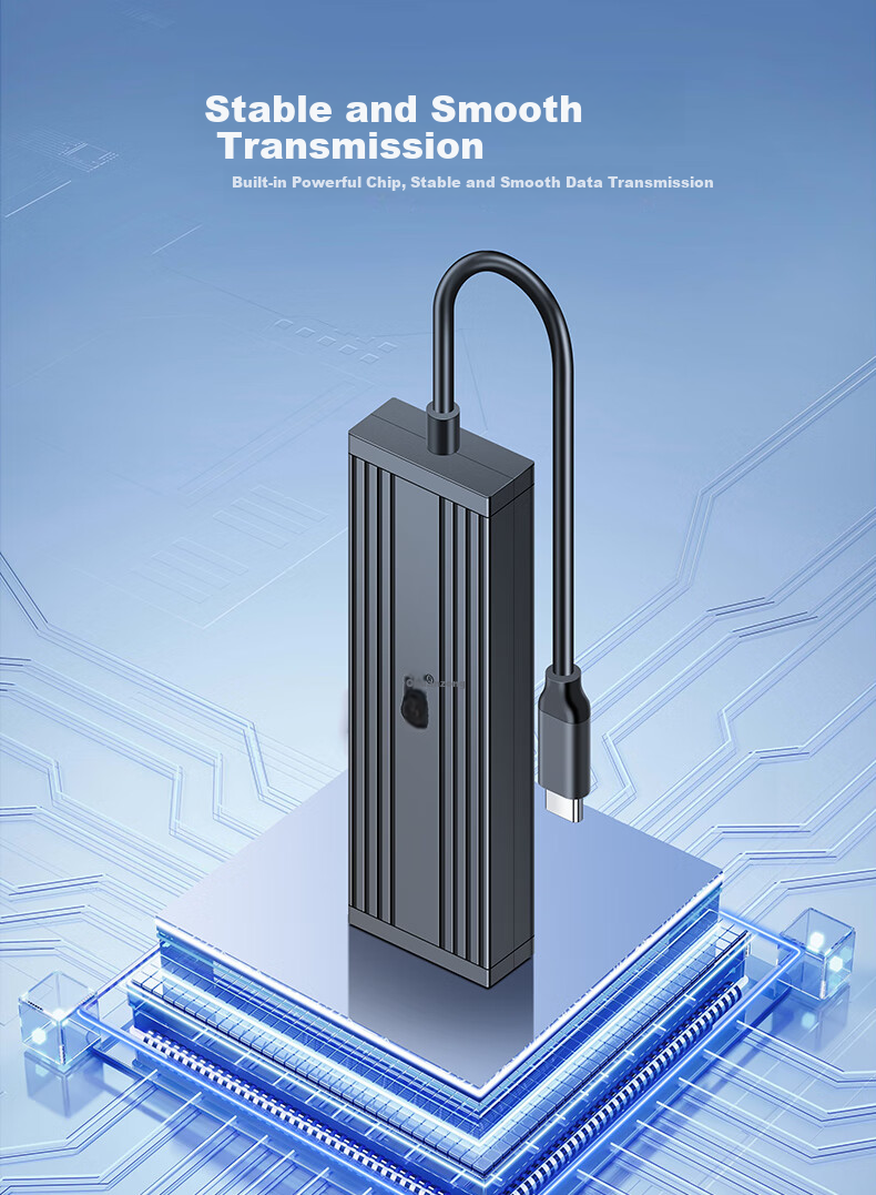 Универсальный Type-C хаб-адаптер Chuanyu с USB 3.0 и HDMI, совместим с MacBook, Huawei, iPad