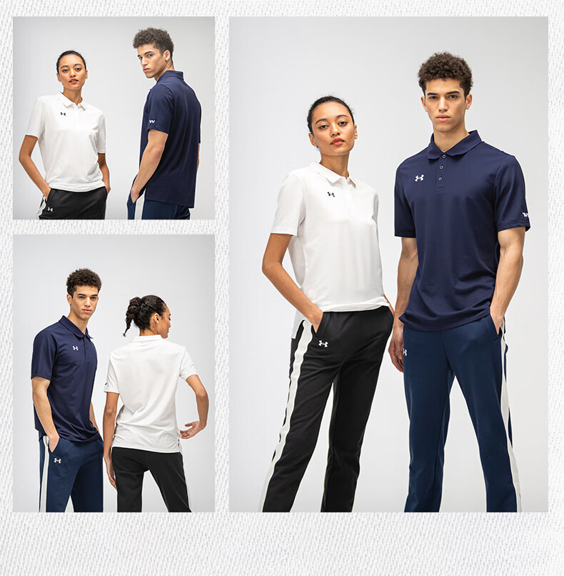 Футболка поло Under Armour мужская, летняя, повседневная, свободная, дышащая, быстросохнущая, для гольфа и бизнеса, с воротником