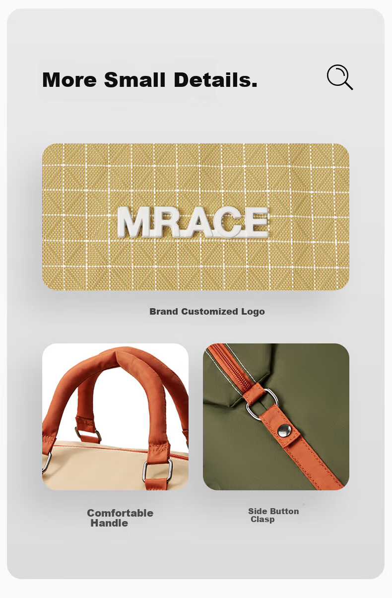 Рюкзак Mr.ace Homme, вместительный, для коротких поездок, складной, деловой, легкий, через плечо, для мужчин и женщин, серо-синий