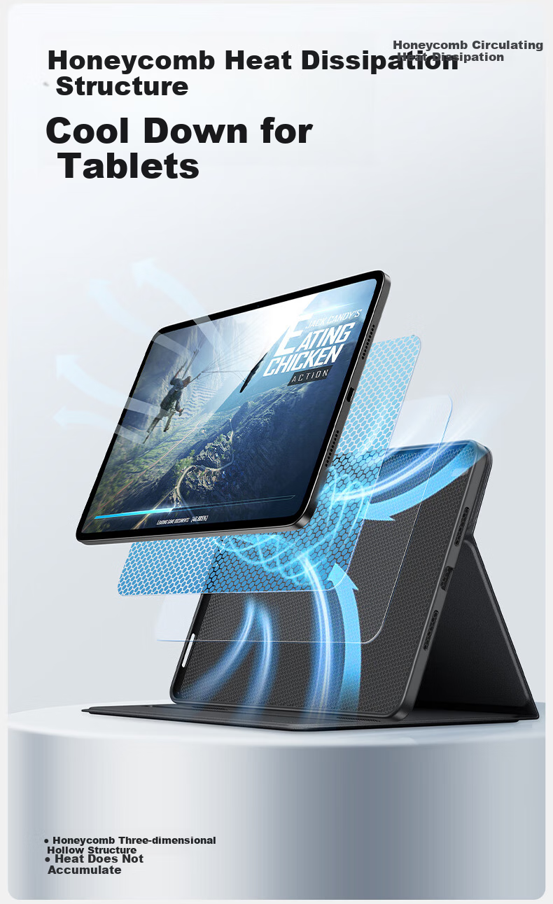 Чехол-книжка Shanmo для Xiaomi Pad 7/7 Pro, 11.2 дюйма, противоударный, силиконовый, черный