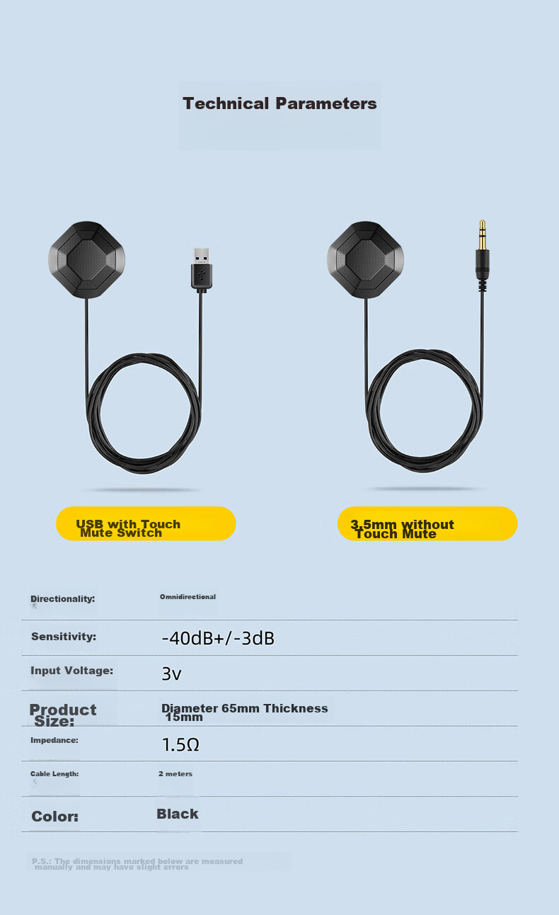 NINTAUS Y01A Компьютерный микрофон для конференций, запись звука, для настольного компьютера, ноутбука, игр, голосового чата, стриминга, онлайн-уроков с удлиненным кабелем 3,5 мм