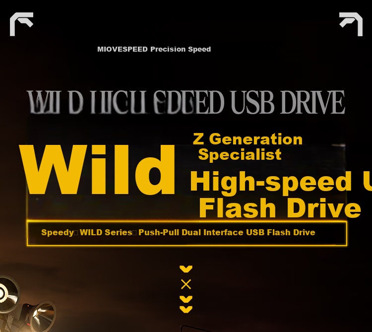 SSD-накопитель MOVE SPEED 1TB USB3.2/Type-C, внешний, портативный, высокая скорость чтения 1090 МБ/с