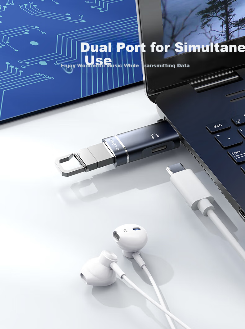 Переходник WANJEED Type-C на USB 3.0, OTG конвертер для Android, Huawei, Xiaomi, планшетов, U-дисков, клавиатур, мышей, автомобильных зарядных устройств, музыкальных плееров, кард-ридеров