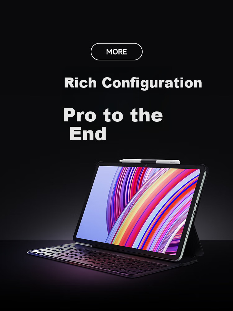 Планшет MI Redmi Pad Pro, 12.1 дюйма, 2.5K, 120 Гц, 8+256 ГБ, темно-серый
