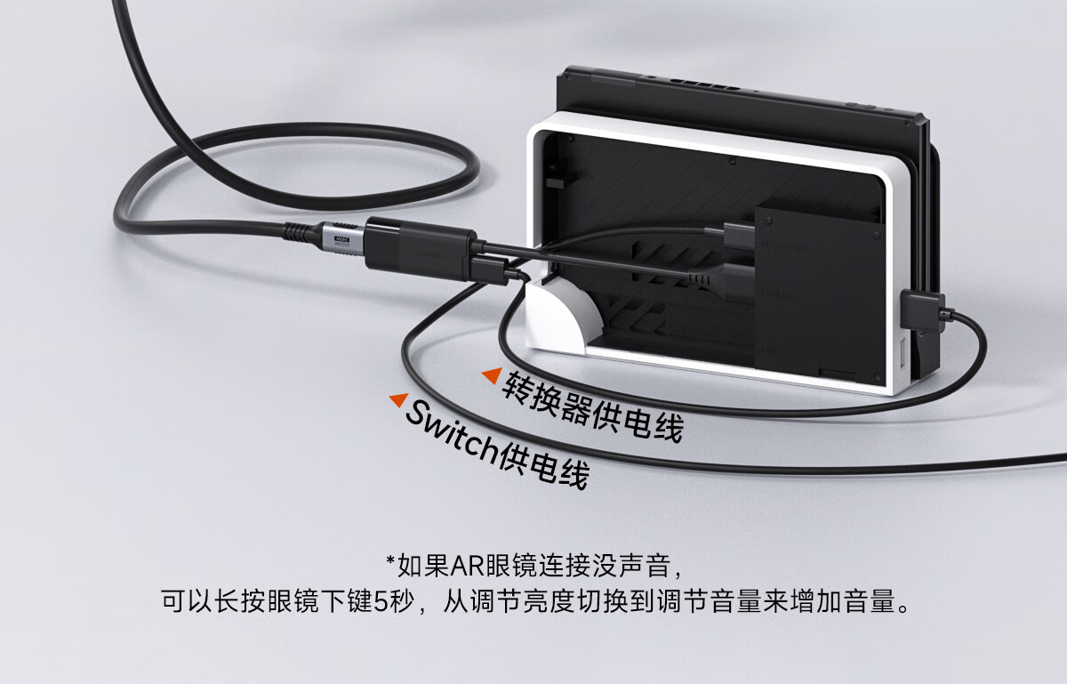 Переходник Hagibis HDMI на Type-C, адаптер для AR-очков, кабель для передачи изображения с Switch на 2 экрана, подключение PS5, портативный дисплей для автомобиля, подходит для XREAL One/Leiniao Air3