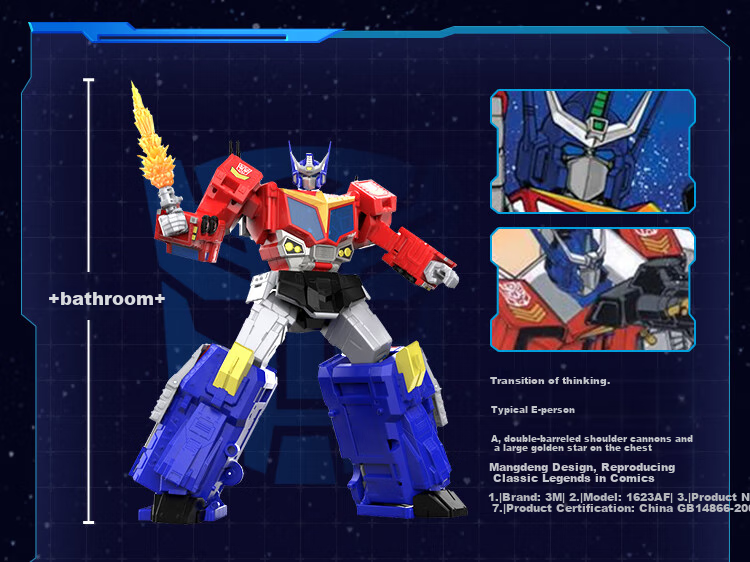Детская игрушка-трансформер Transformers "Оптимус Прайм" Титан-класс G0470