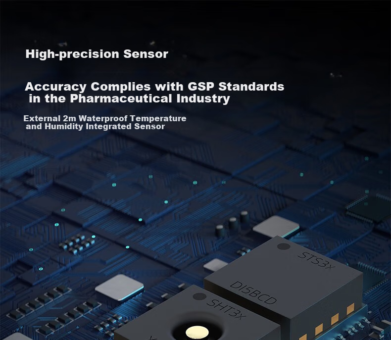 Elitech GSP-8G Термогигрометр с 4G сетевым подключением, удаленный мониторинг температуры и влажности, сигнализация для теплиц и складов