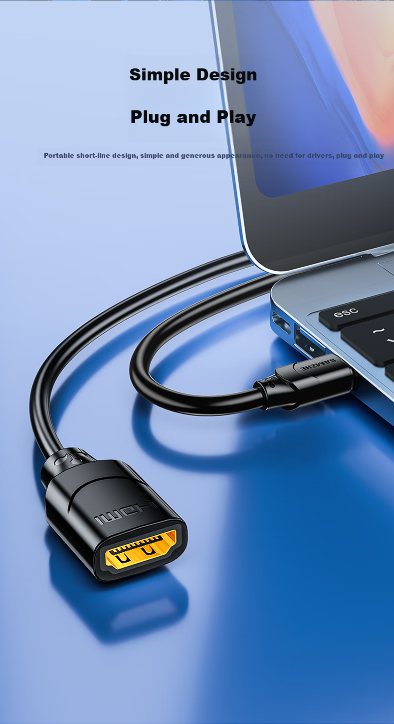Переходник Micro HDMI на HDMI