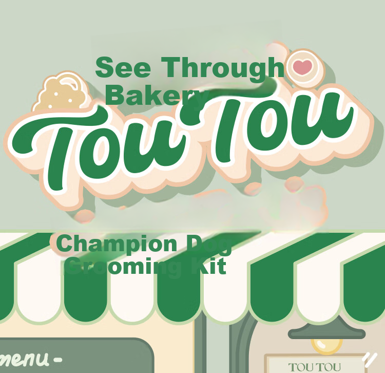 Кошелек Toutou Line Drawing Dog Champion Card Holder, короткий, для девочек, с принтом собаки, на молнии