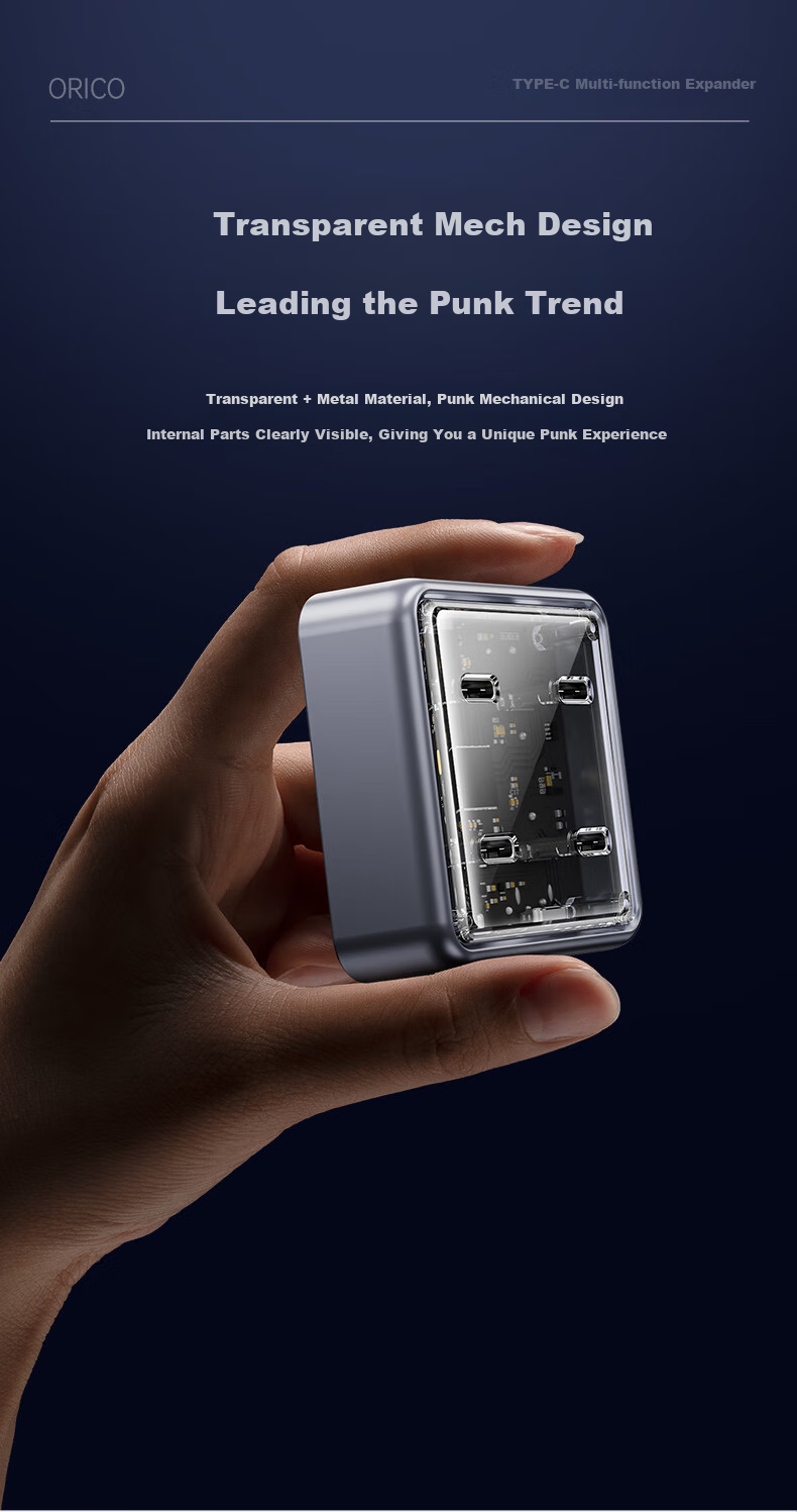 Многопортовый USB-C хаб ORICO