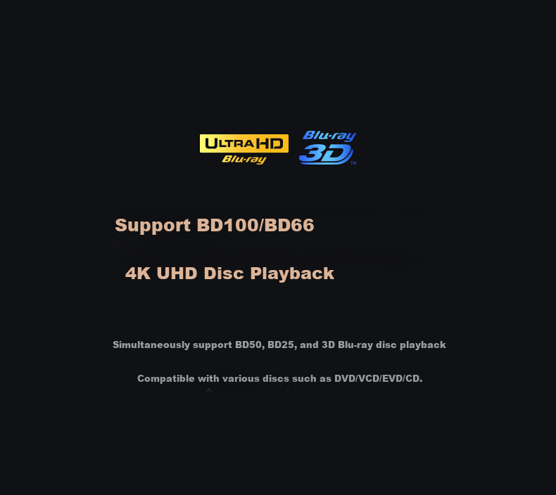 Blu-ray плеер 4K UHD