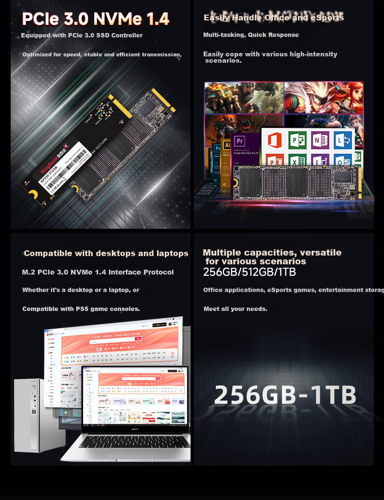 SSD накопитель KINGBANK KP230
