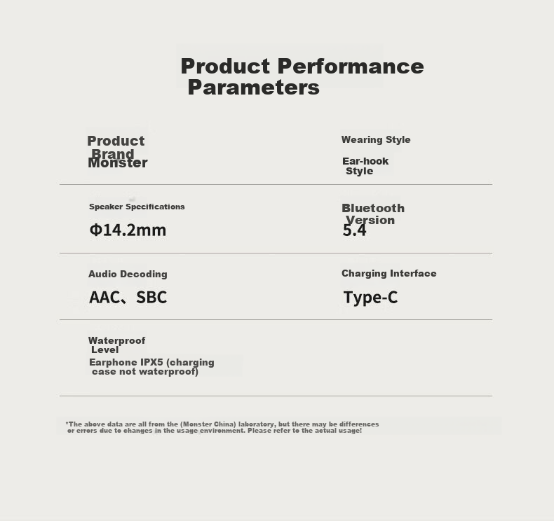 Monster AC330 Open-Ear Bluetooth Headphones, беспроводные наушники с шумоподавлением, золотистый