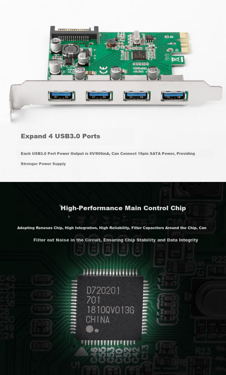 Плата расширения USB 3.0