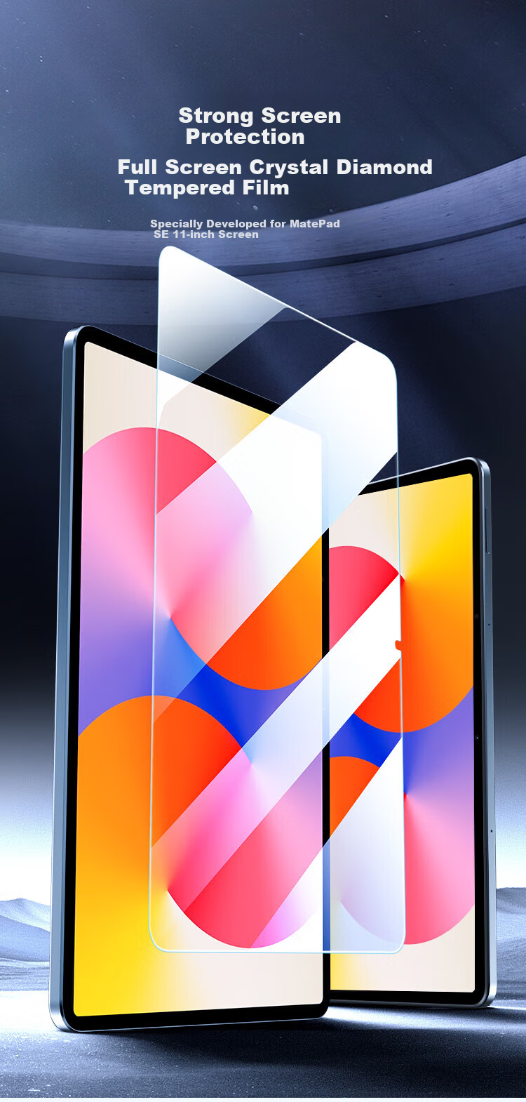 Защитная пленка ALittleFlower для Huawei MatePad SE 11 дюймов 2024, противоударная, противоотпечатки