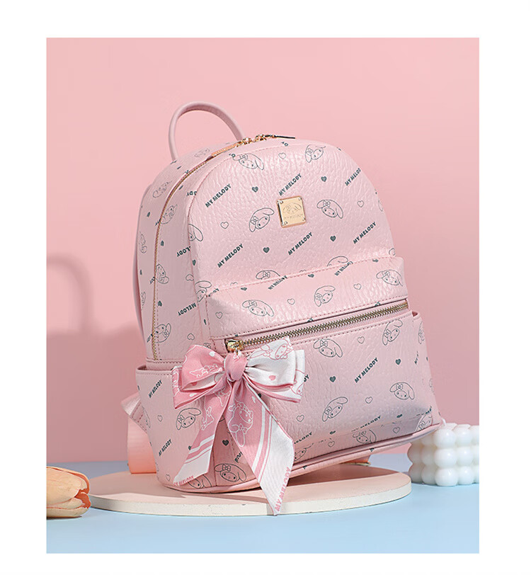 Рюкзак Mesuca X Melody Handbag, женская сумка, рюкзак, милая сумка с шарфом, подарочная коробка на День святого Валентина для женщин