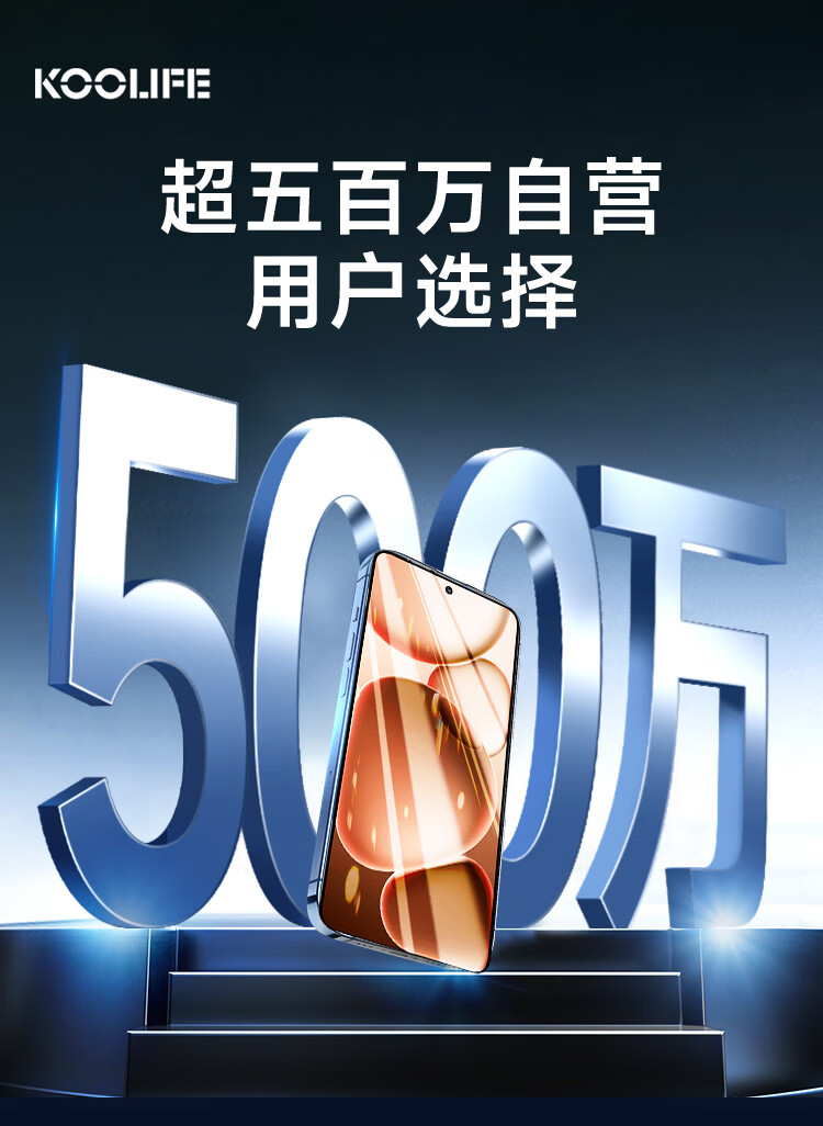 Защитное стекло KOOLIFE для OPPO Find X8 Ultra, ультратонкое HD, защищающее от отпечатков пальцев и падений, полное покрытие