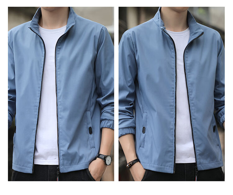 Мужская куртка ROMON, осенне-зимнее деловое пальто, повседневная верхняя одежда с воротником-стойкой, мужская одежда