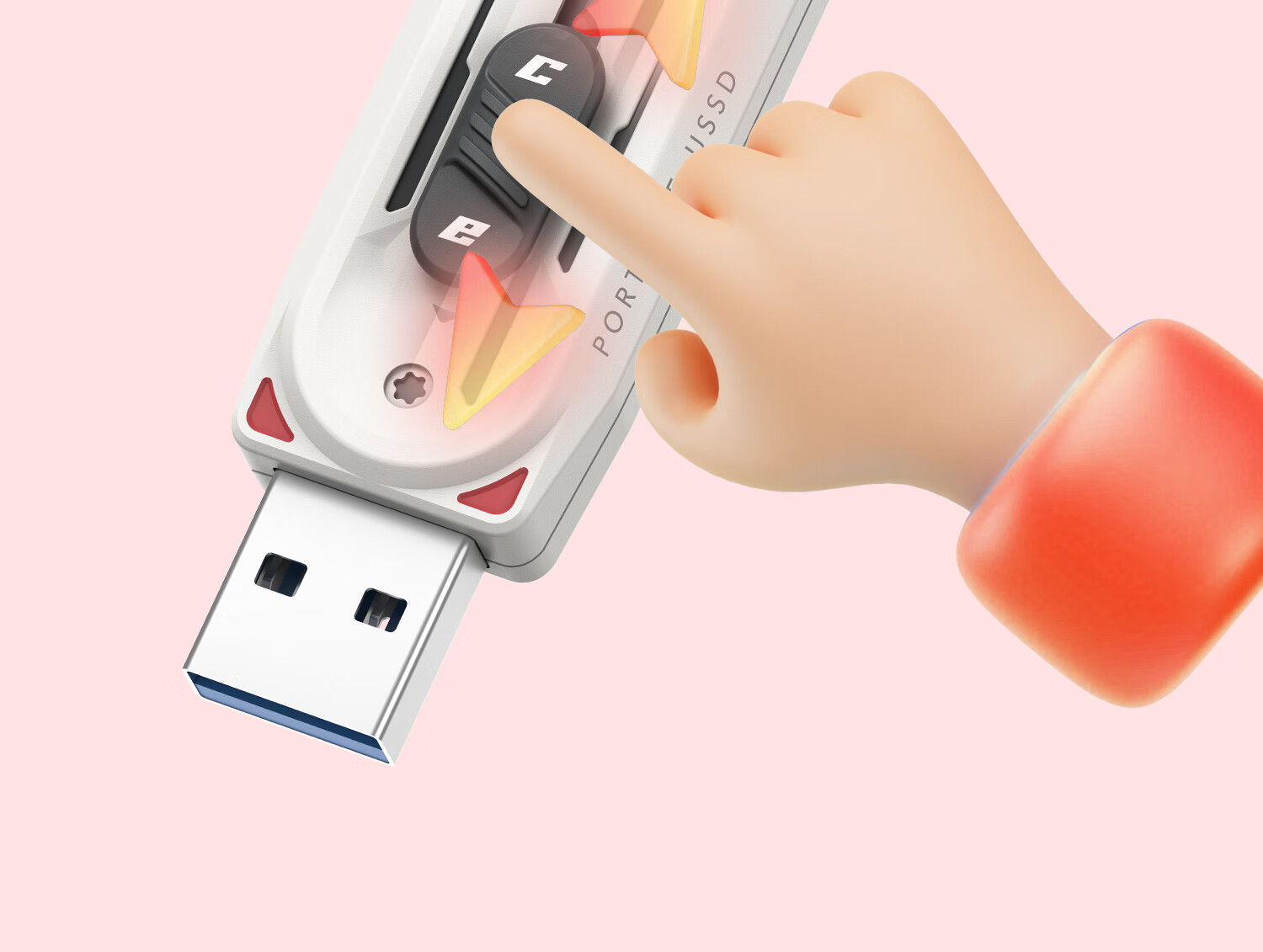 Aigo 256GB USB 3.2 Type-C OTG флеш-накопитель, 520 МБ/с, M0, двойной интерфейс для телефона и компьютера, большой объем, милый дизайн с мультяшным котиком