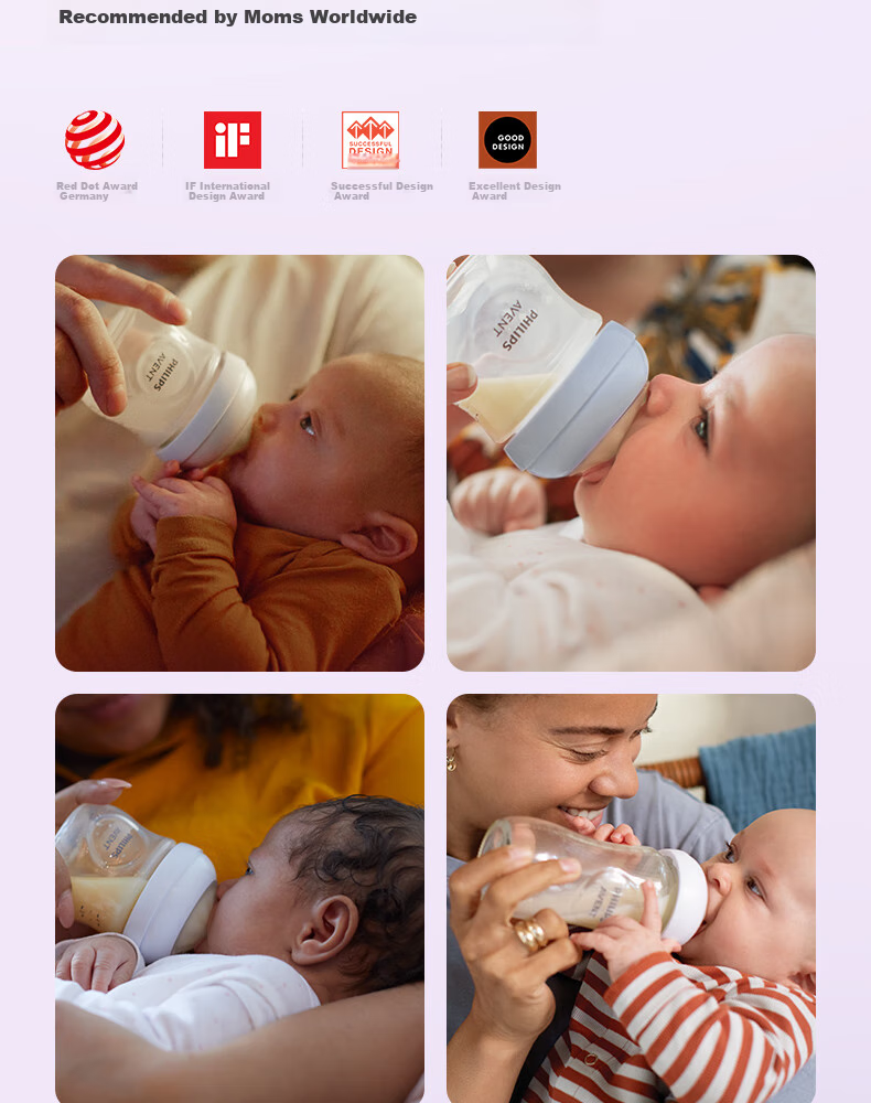 Соска AVENT Philips AVENT для новорожденных, с широким диаметром, натуральная, мягкая, для детей от 6 месяцев, для прикорма, импортная