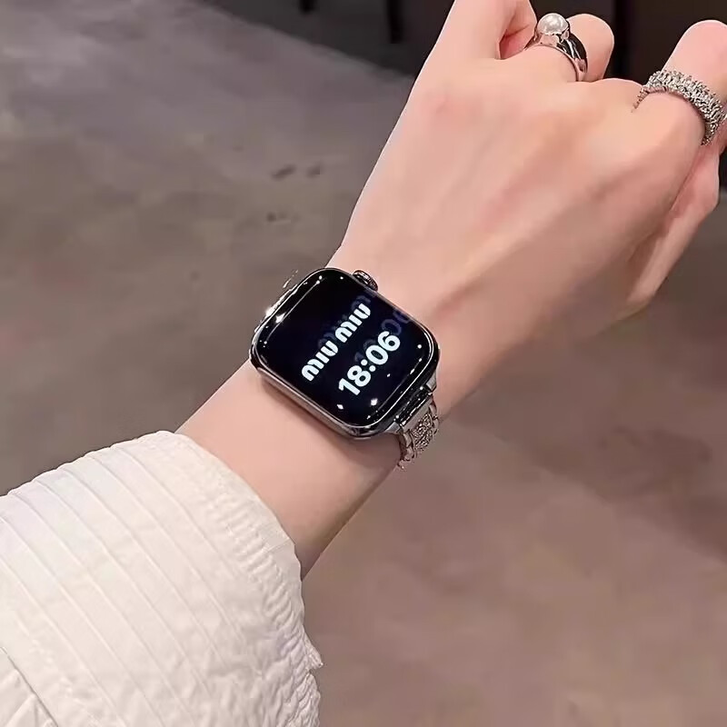 Ремешок CHENSONG для Huawei Watch Fit3/4/4 Pro, металлический, серебристый