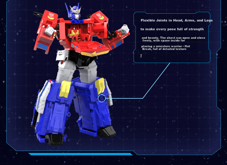 Детская игрушка-трансформер Transformers "Оптимус Прайм" Титан-класс G0470