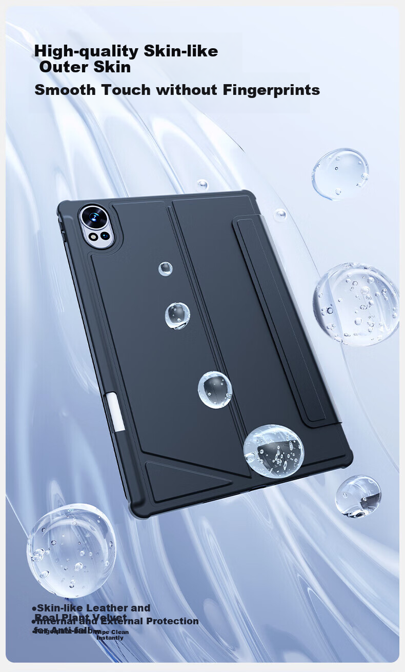 Чехол-клавиатура Shanmo для Huawei MatePad 11.5/11.5s/Air 11.5-дюймов, разъемная клавиатура с защитой, магнитный чехол с регулируемой высотой