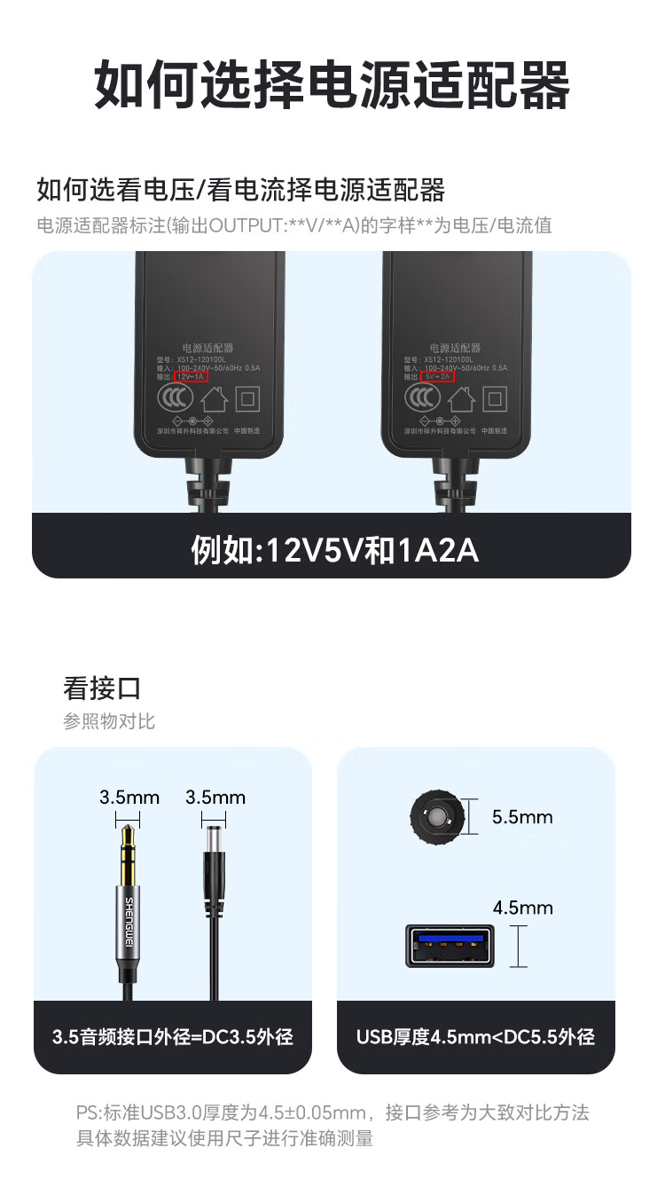 Блок питания Shengwei 5V/3A